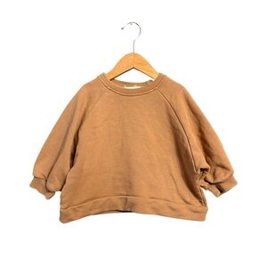 Cozy Tan Kids Sweater